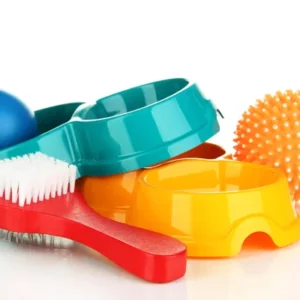 Kit Pet Completo – Coleira, Comedouro, Bebedouro