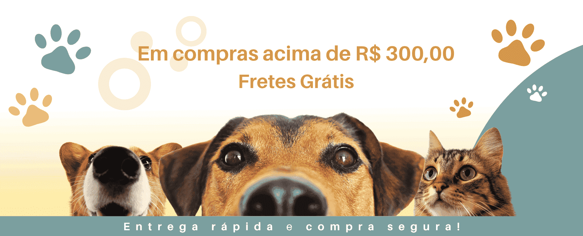 Banner Promoção Pet Shop Diverti